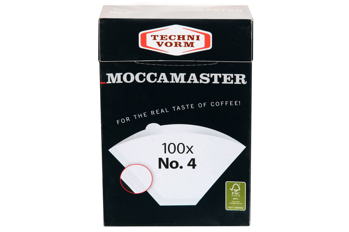 No. 4 Filter Papers - 100 Papers | Moccamaster image 1