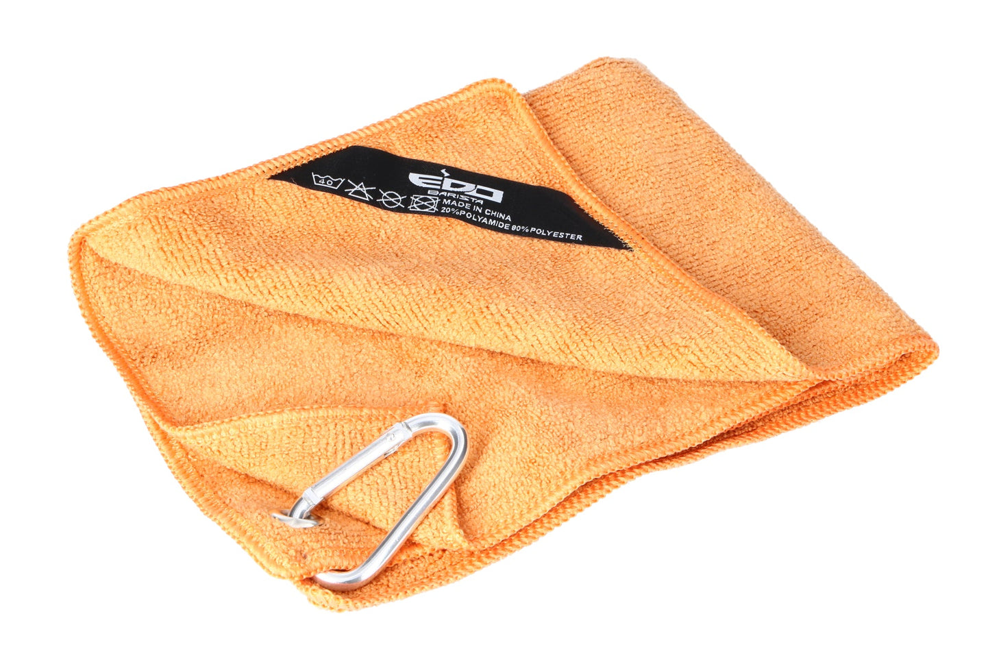 Orange Barista Towel With Clip image 1