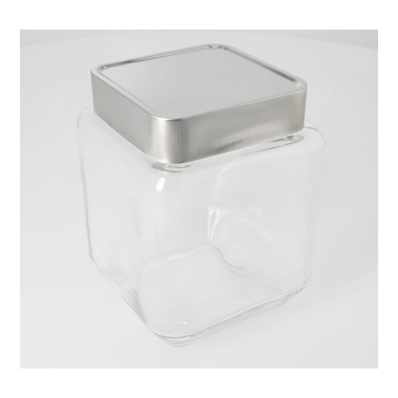 LARGE GLASS LOOSE TEA JAR 1300ML