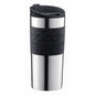 BODUM TRAVEL MUG, 0.35 L, 12OZ - S/S, BLACK