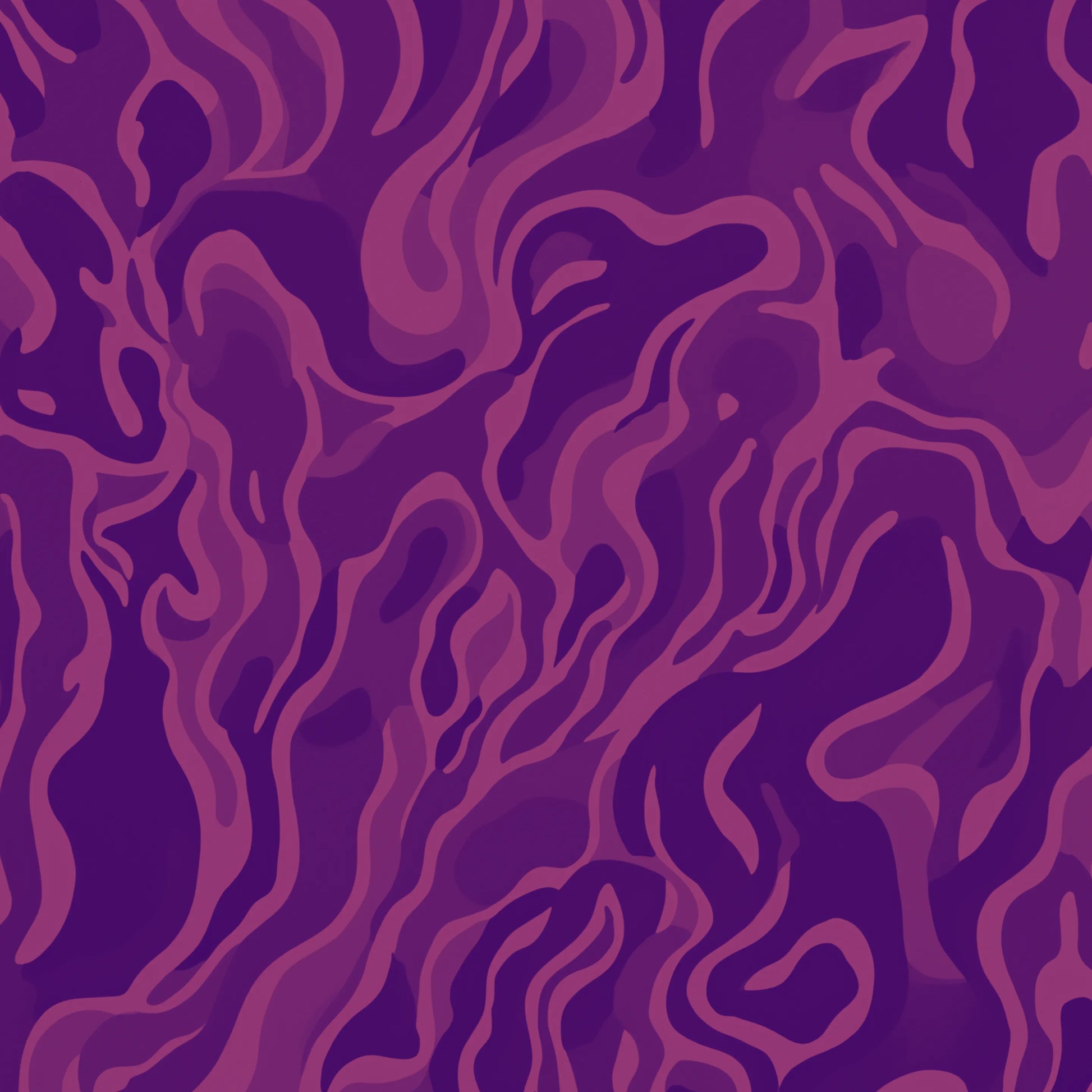 Purple and pink wavy pattern on a purple background