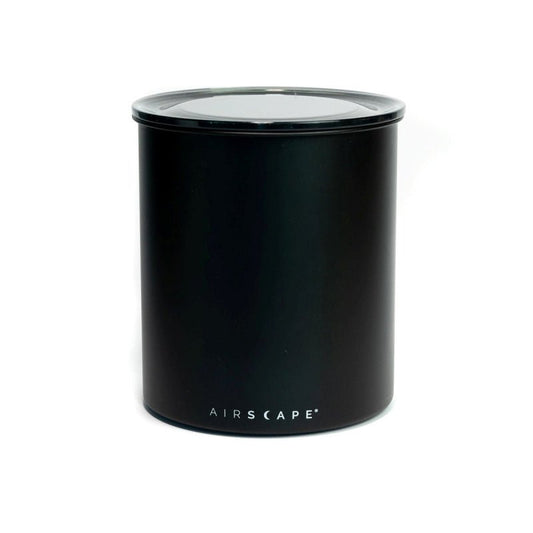 AIRSCAPE COFFEE BEAN CANISTER LARGE BLACK 1KG - Artefact Coffee Wholesale
