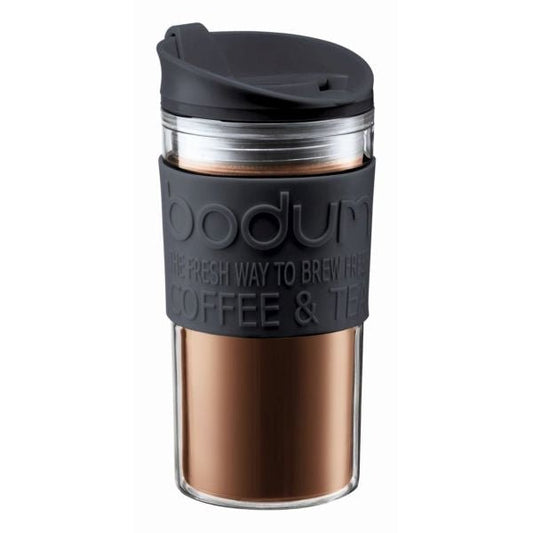 BODUM TRAVEL MUG, MUG 0.35 L, 12OZ - BLACK - Artefact Coffee Wholesale