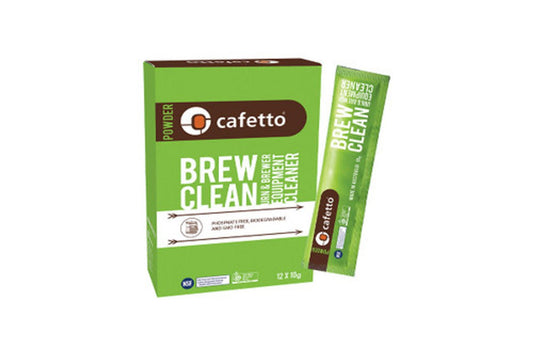 Brew Clean -12x10g Sachet Box | Cafetto - Artefact Coffee Wholesale