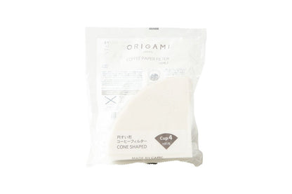 Coffee Filter Papers Cone Shaped - 100 Pack Bag | ORIGAMI - Artefact Coffee Wholesale