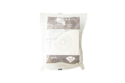 Coffee Filter Papers Cone Shaped - 100 Pack Bag | ORIGAMI - Artefact Coffee Wholesale