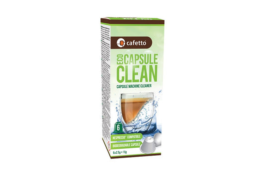 Eco Capsule Clean 6 Capsules | Cafetto - Artefact Coffee Wholesale