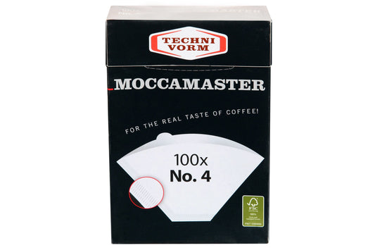 No. 4 Filter Papers - 100 Papers | Moccamaster image 1