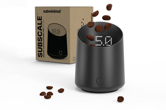 SubScale Coffee Dosing Cup Scale - Black | Subminimal - Artefact Coffee Wholesale